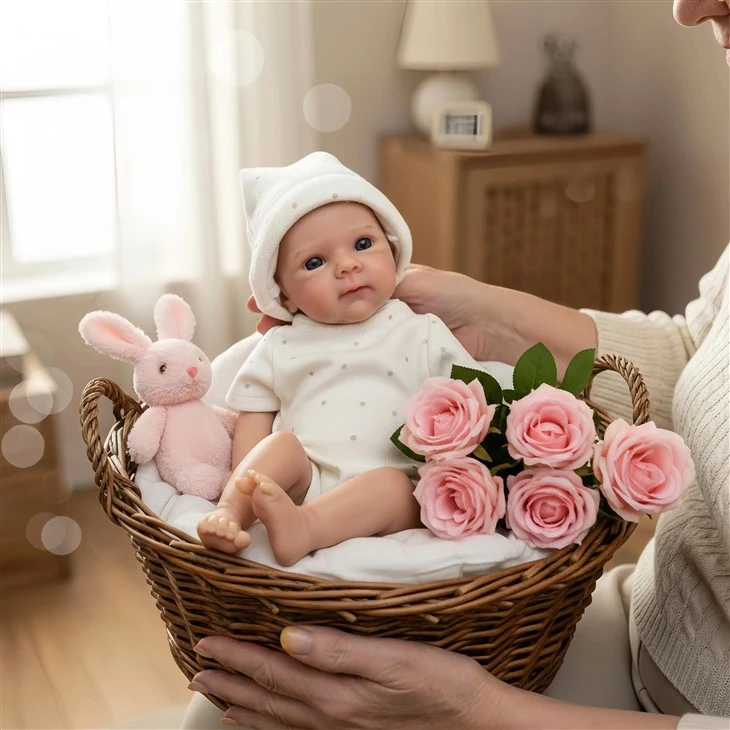 Full Body Silicone Newborn Doll factory
