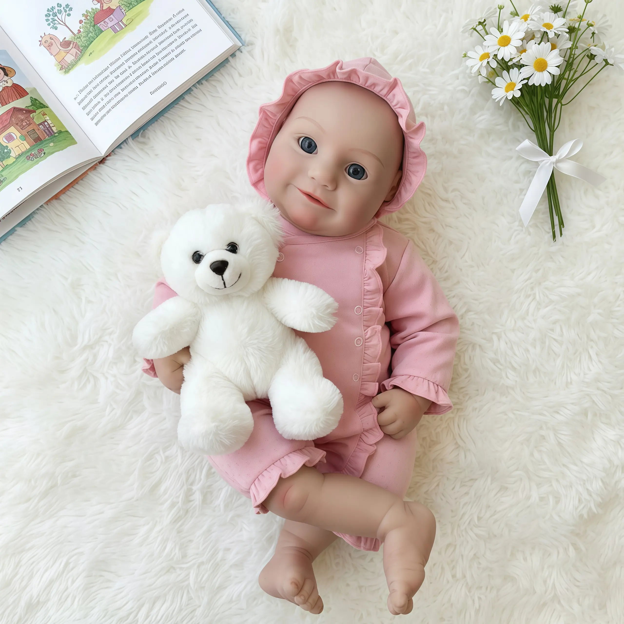 Silikone Baby Livslignende Reborn Doll